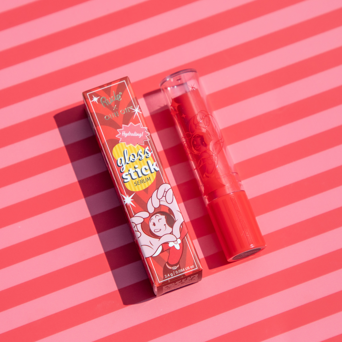 RUDE Olive Oyl Cosmetics Travel Case