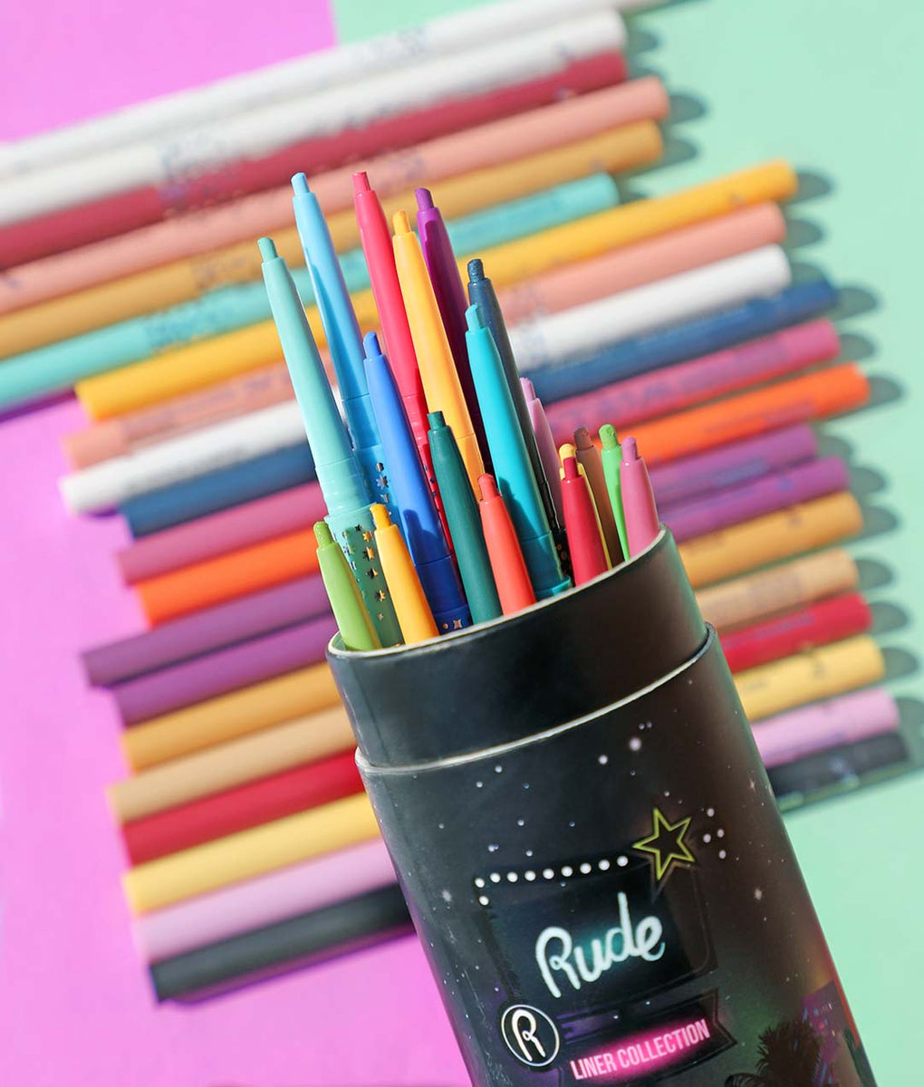 RUDE City of Flashing Lights Micro Retractable Liner Collection