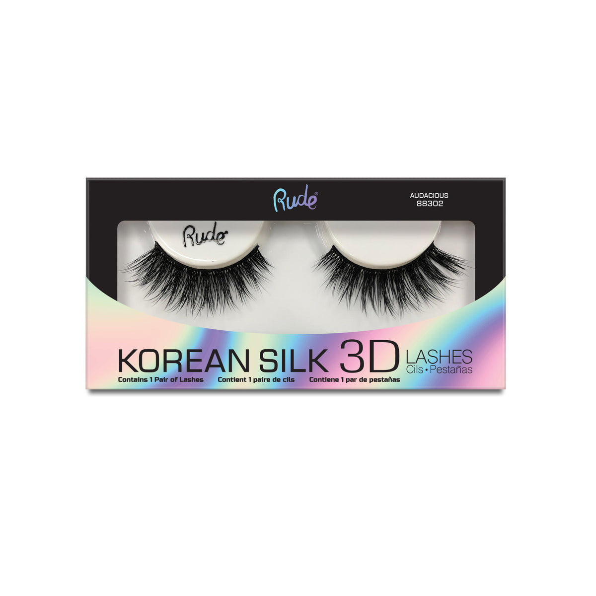 Korean Silk 3D Eyelashes | 3D Silk Lashes Audacious
