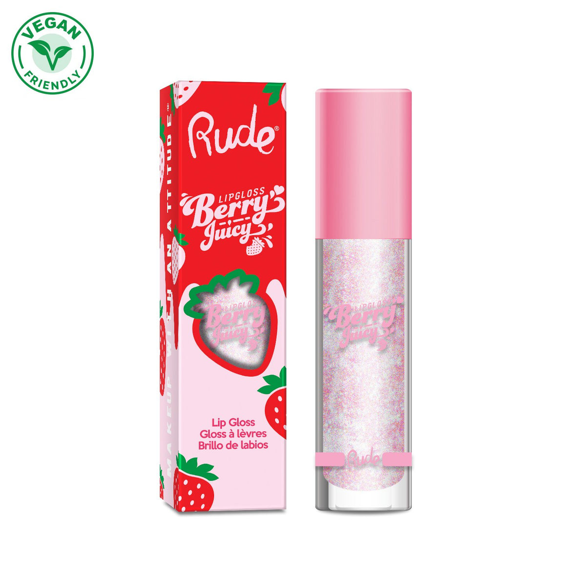 Berry Juicy Lip Gloss - Best Berry Lip Gloss Crystalized