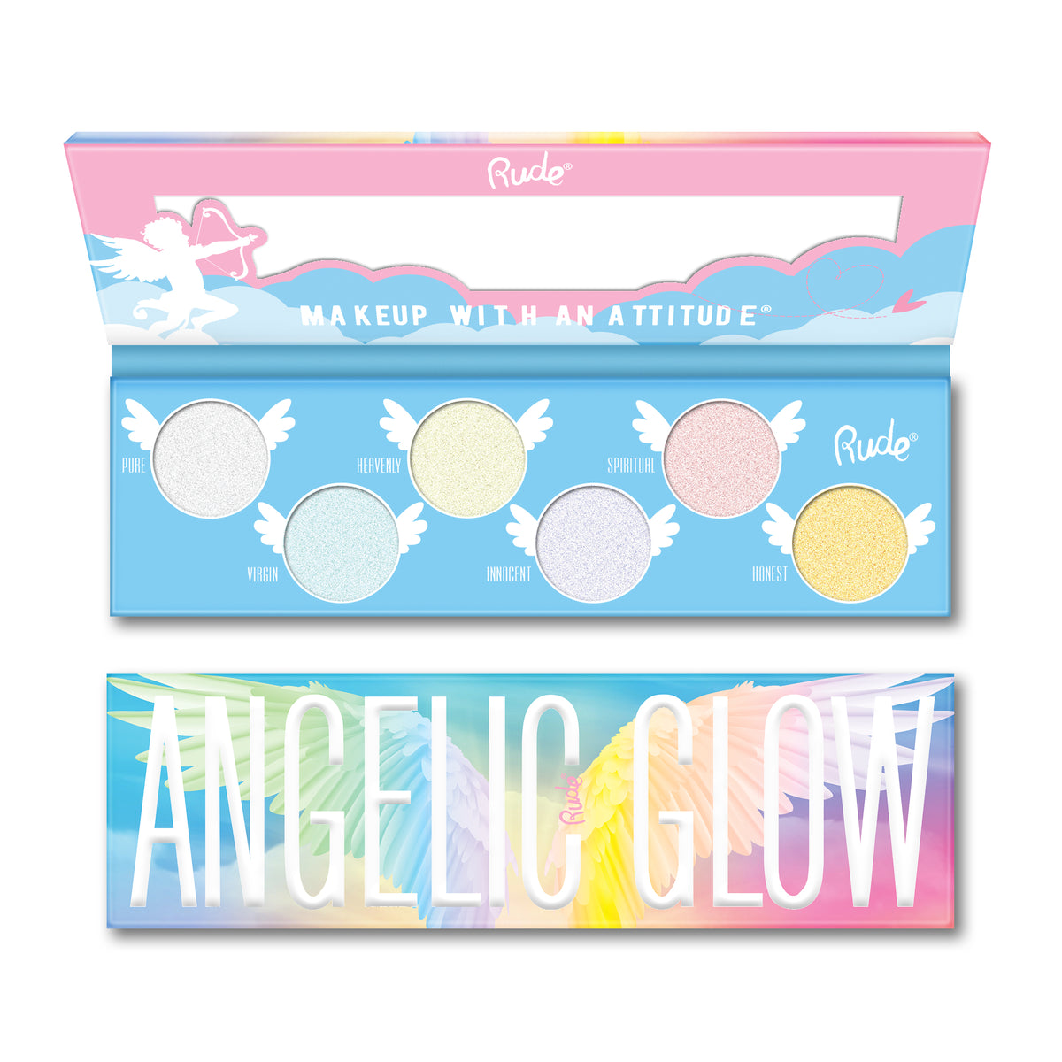Angelic Glow Highlighter and Eyeshadow Palette