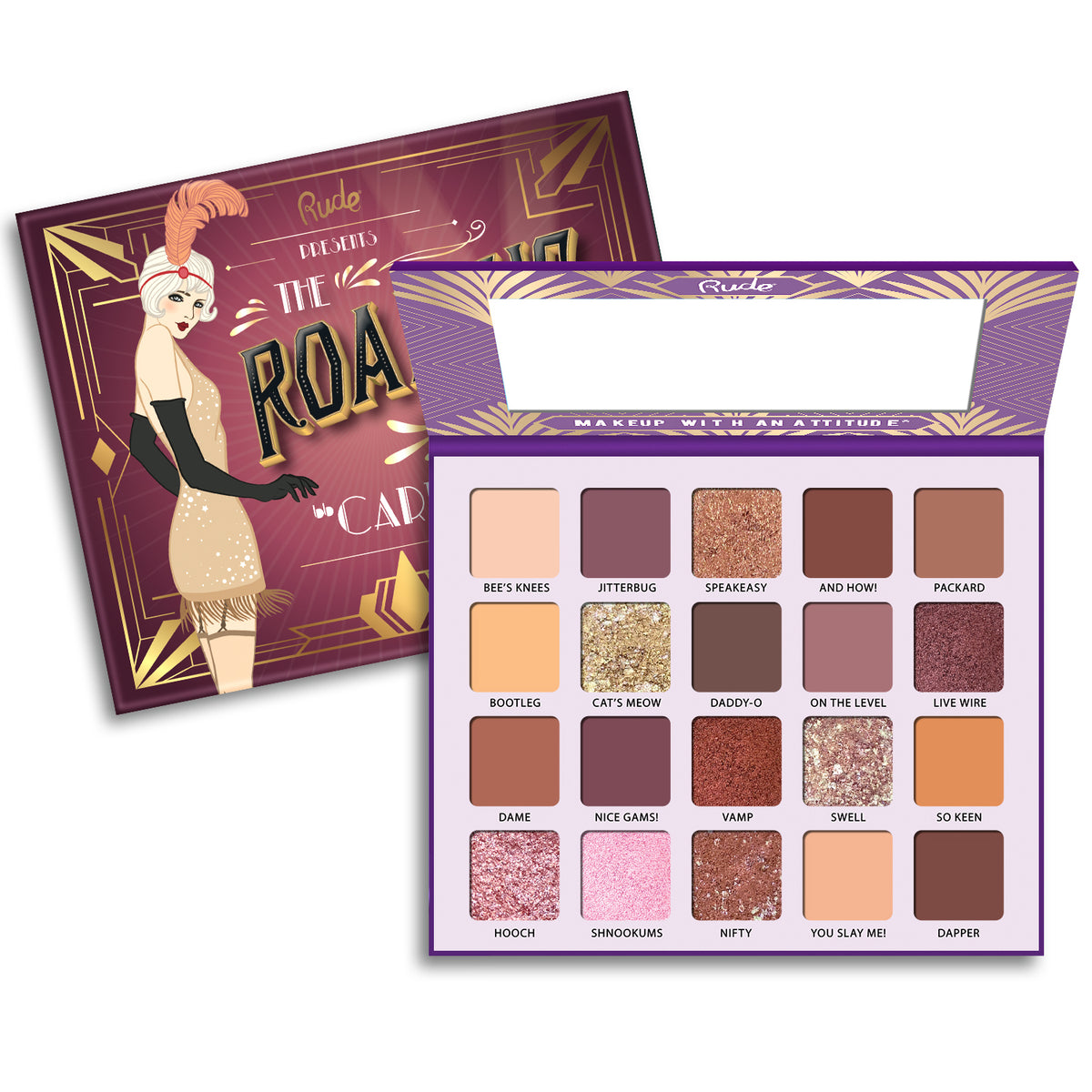 RUDE The Roaring 20's Eyeshadow Palette