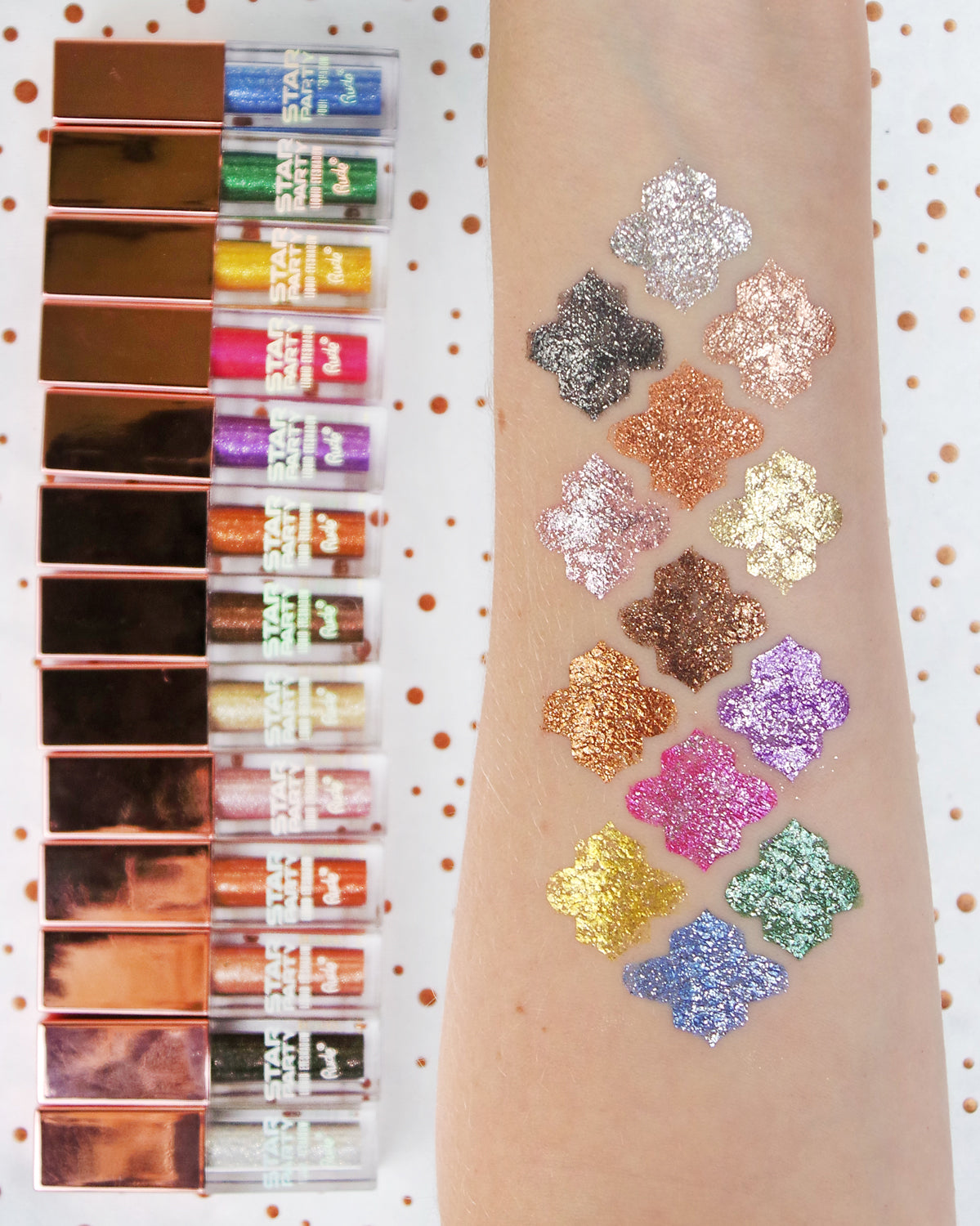 Star Party Liquid Eyeshadow Complete Set (SPECIAL DEAL) Swatch