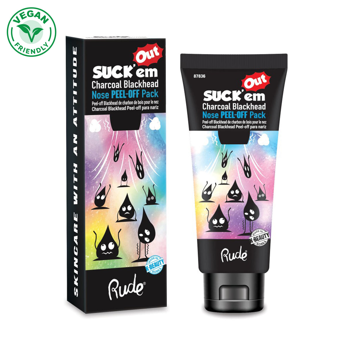 Suck'em Out Charcoal Blackhead Nose Pack