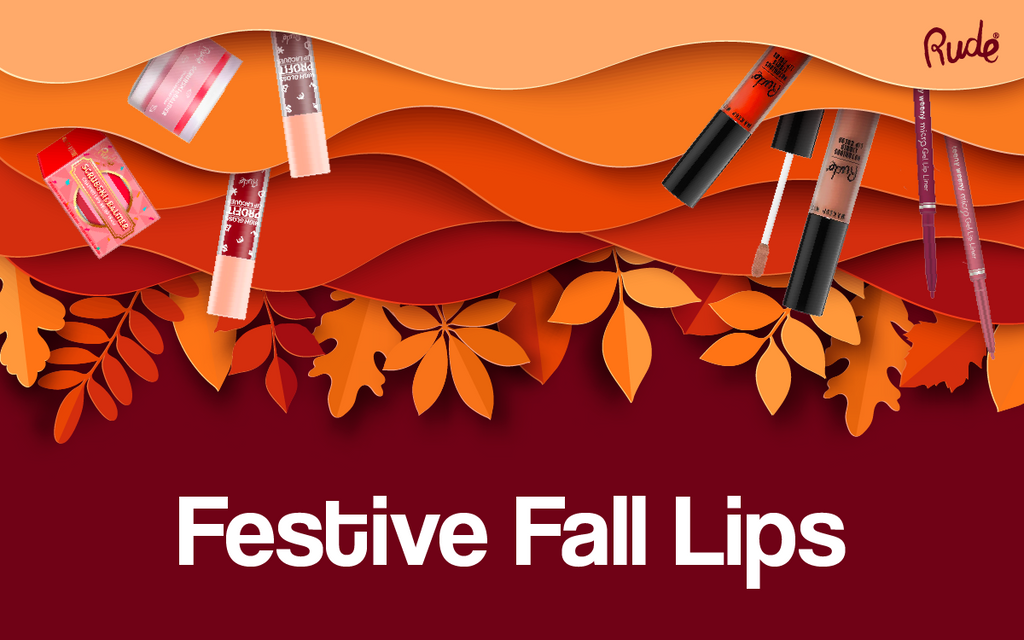 Fall Lip Designs Festive Fall Lips โ Rude Cosmetics