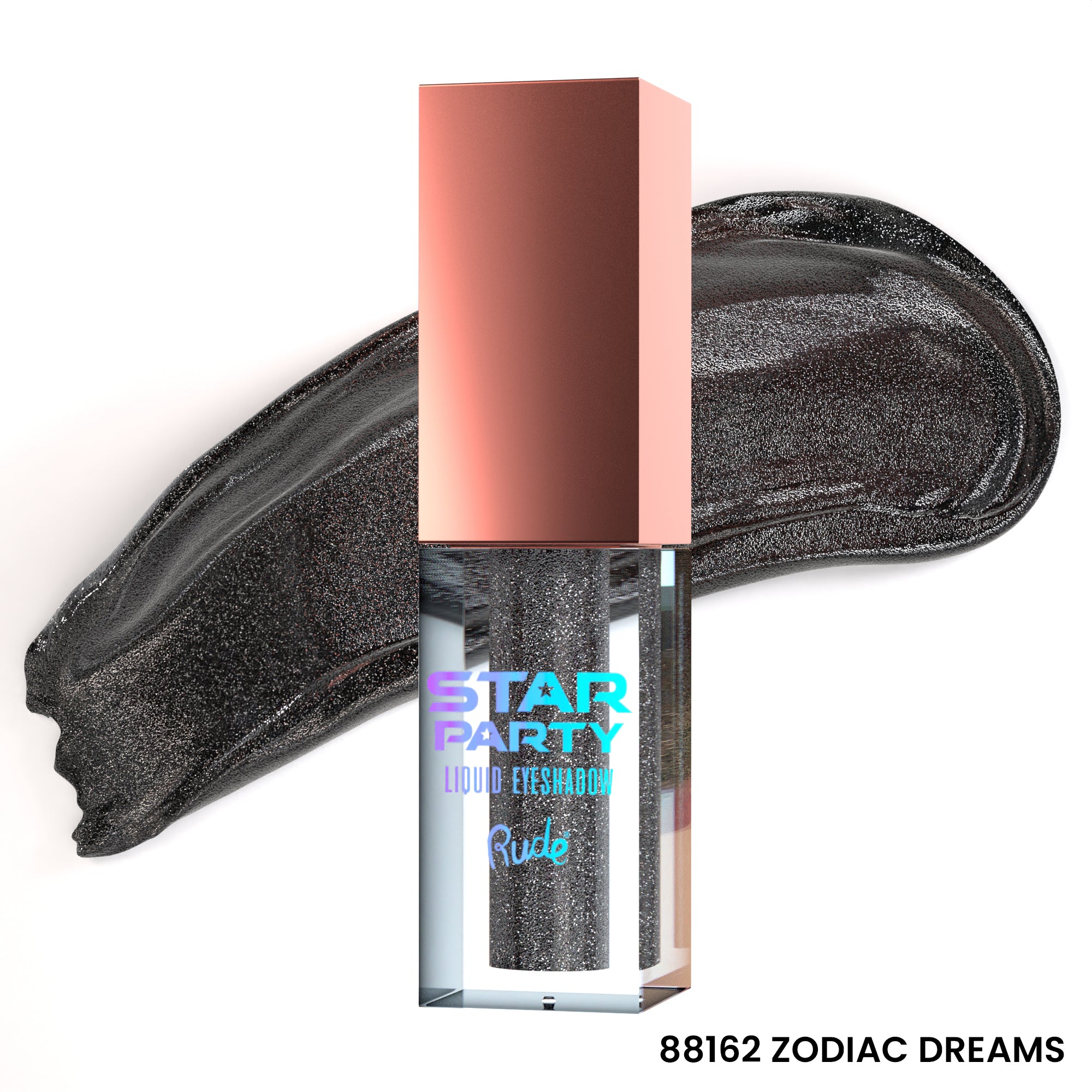 Rude Star Party Liquid Glitter Eyeshadow Zodiac Dreams product package