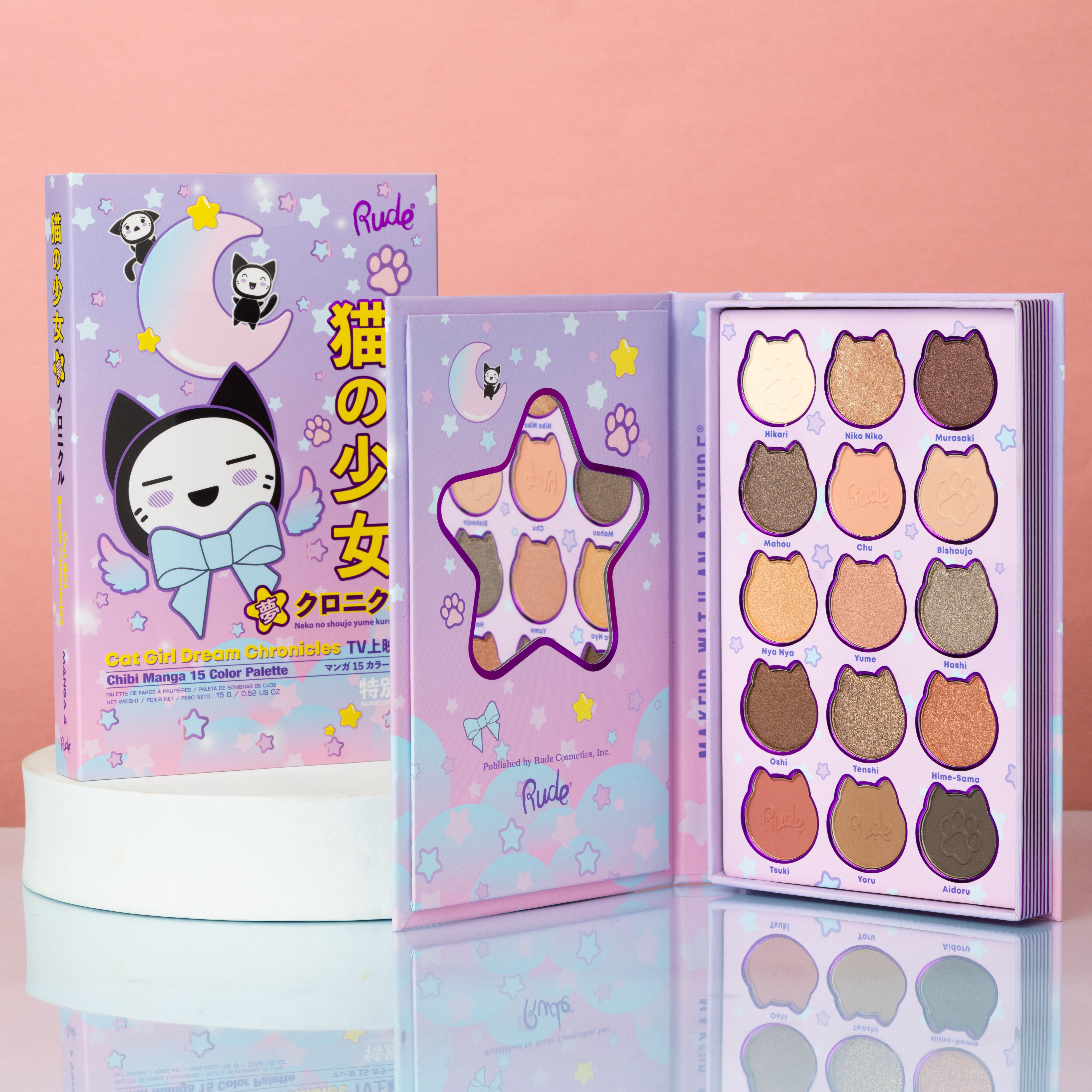 Chibi Manga Collection 15 Color Palette - Cat Girl Dream