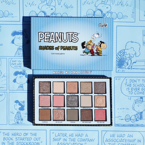 Shades of Peanuts Eyeshadow Palette - Cool-toned