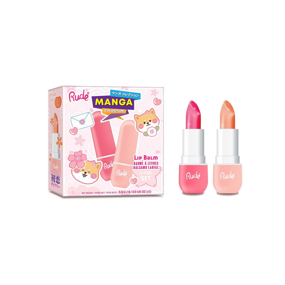 Manga Collection Lip Balm Duo