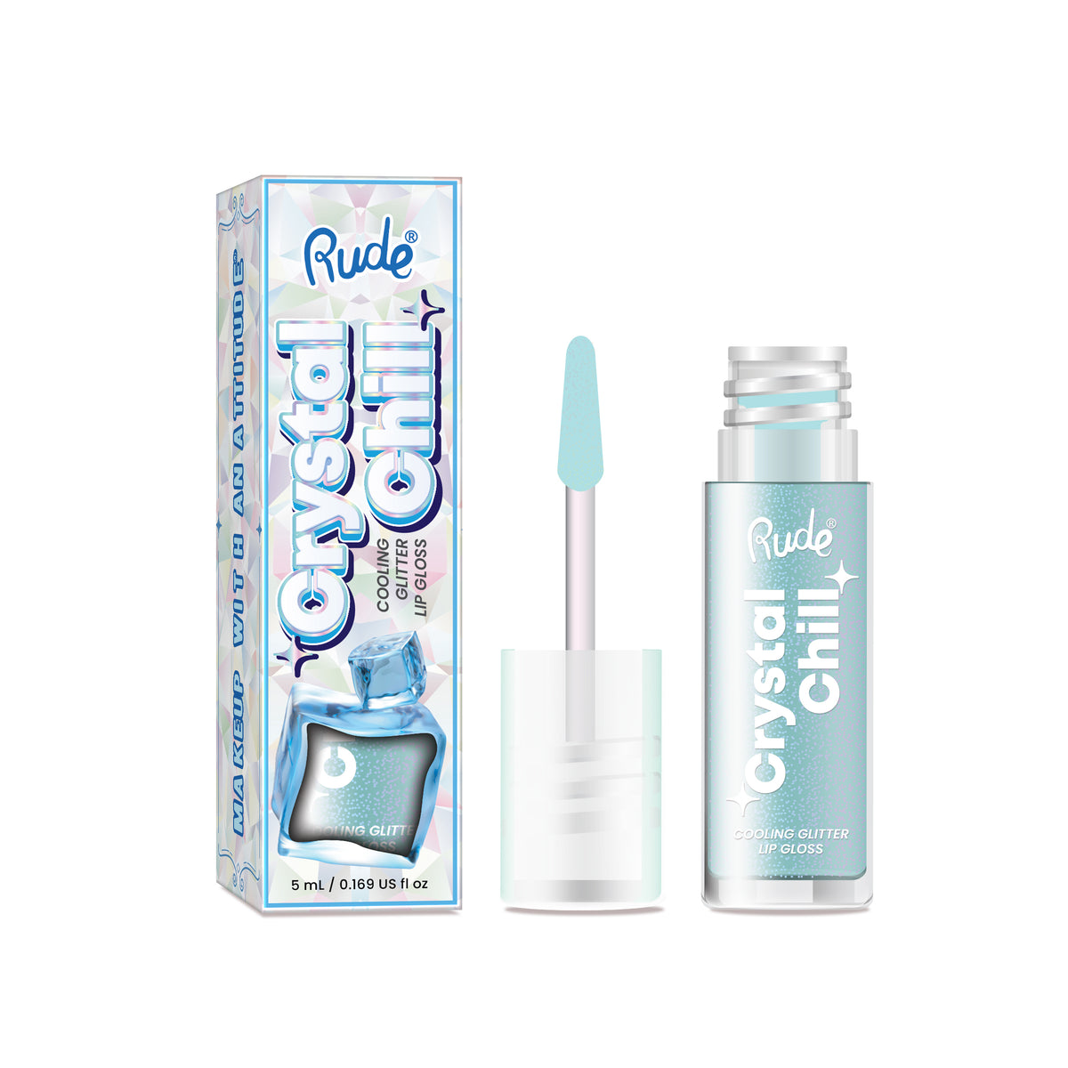 Crystal Chill Cooling Glitter Lip Gloss