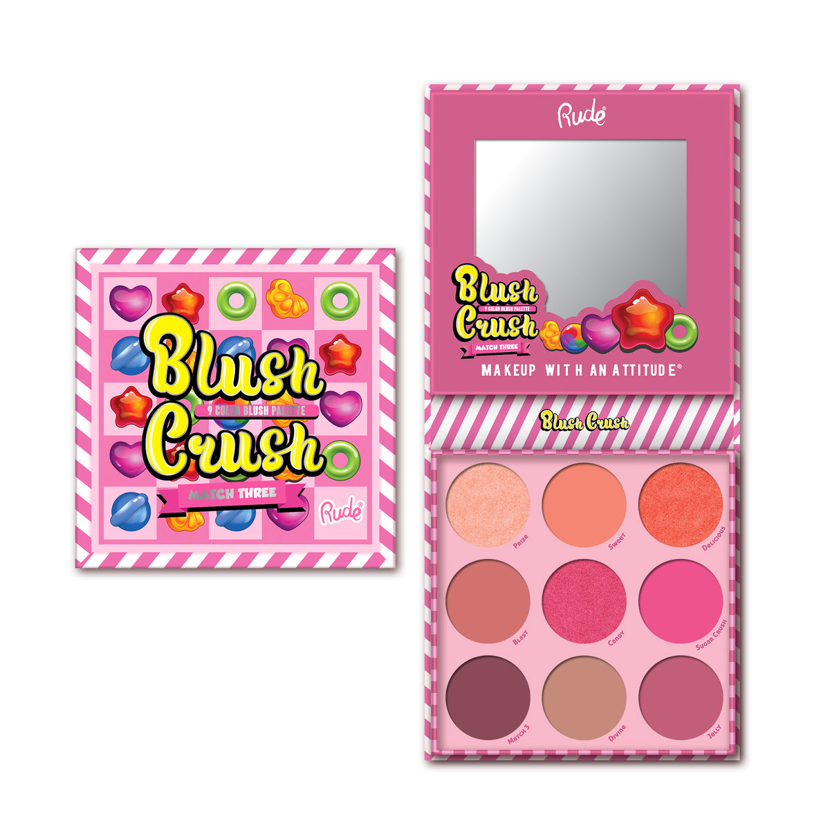 Blush Crush 9 Color Blush Palette - Match Three