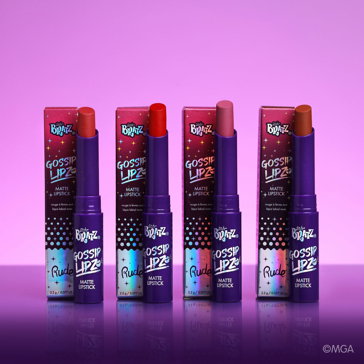 Bratz Gossip Lipz Matte Lipstick