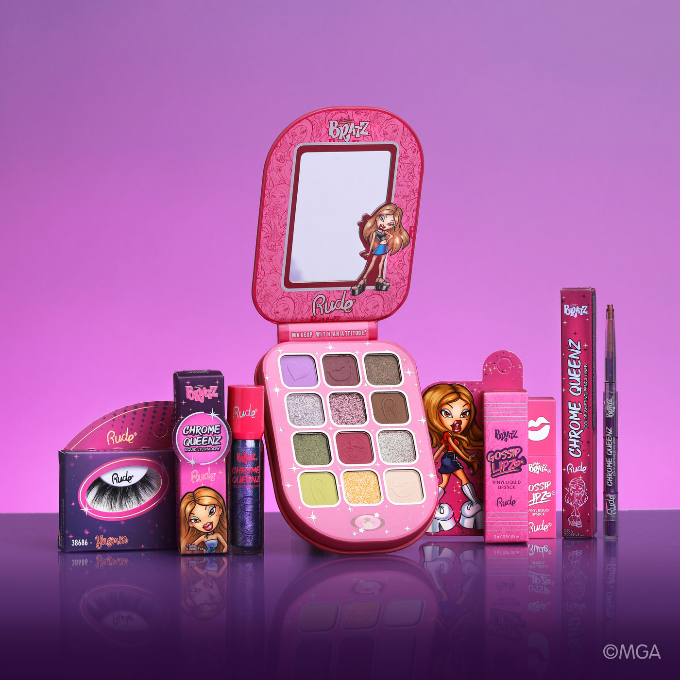 Bratz Bundle Yasmin – Rude Cosmetics - Main Image