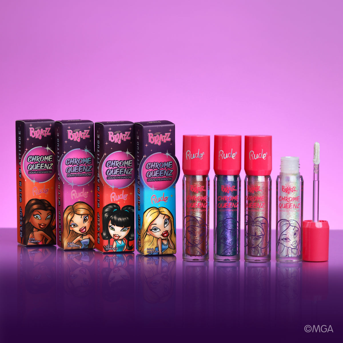 Bratz Chrome Queenz Liquid Eyeshadow