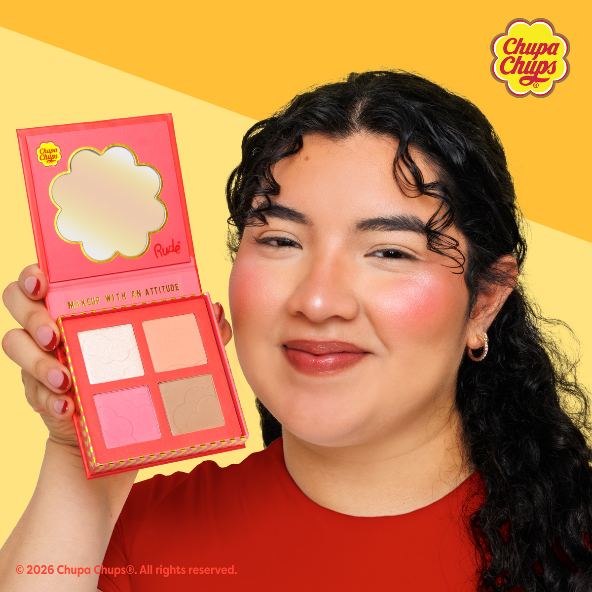 Chupa Chups Color Crush Face Palette – Rude Cosmetics
