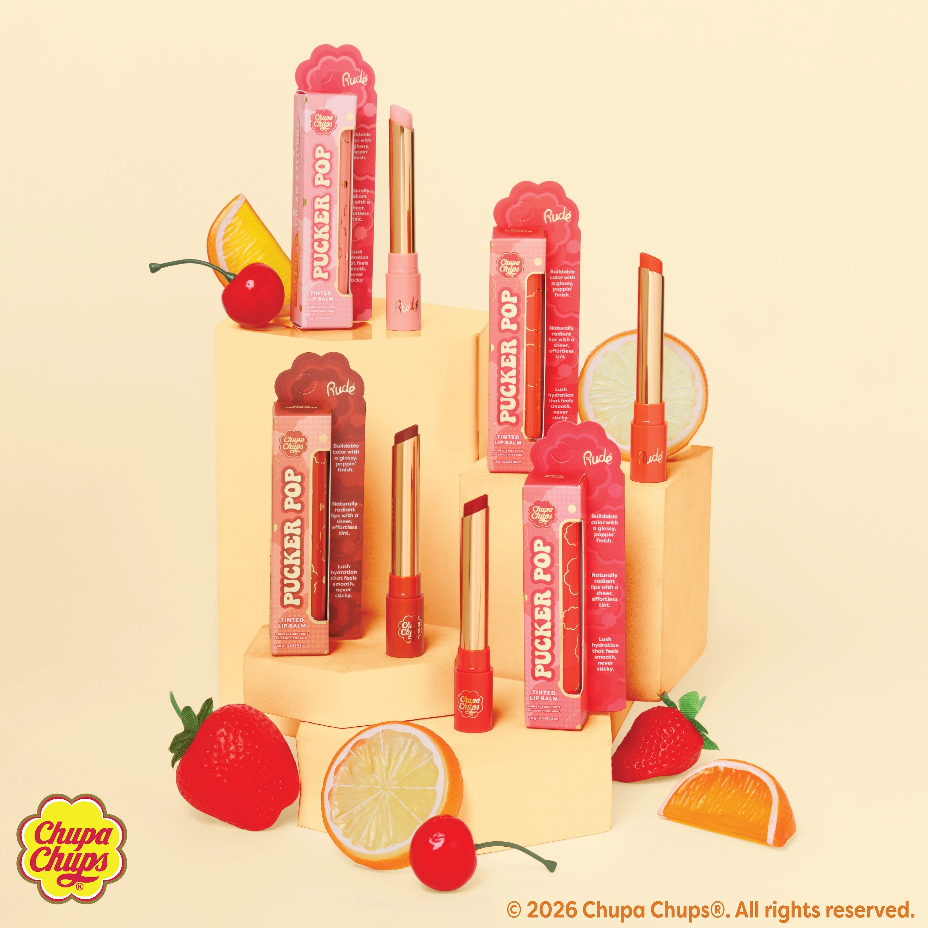 Chupa Chups Pucker Pop Tinted Lip Balm – Rude Cosmetics