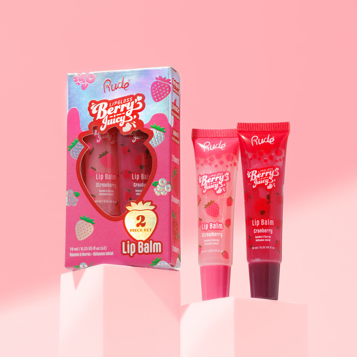 Berry Juicy Lip Balm Duo Set