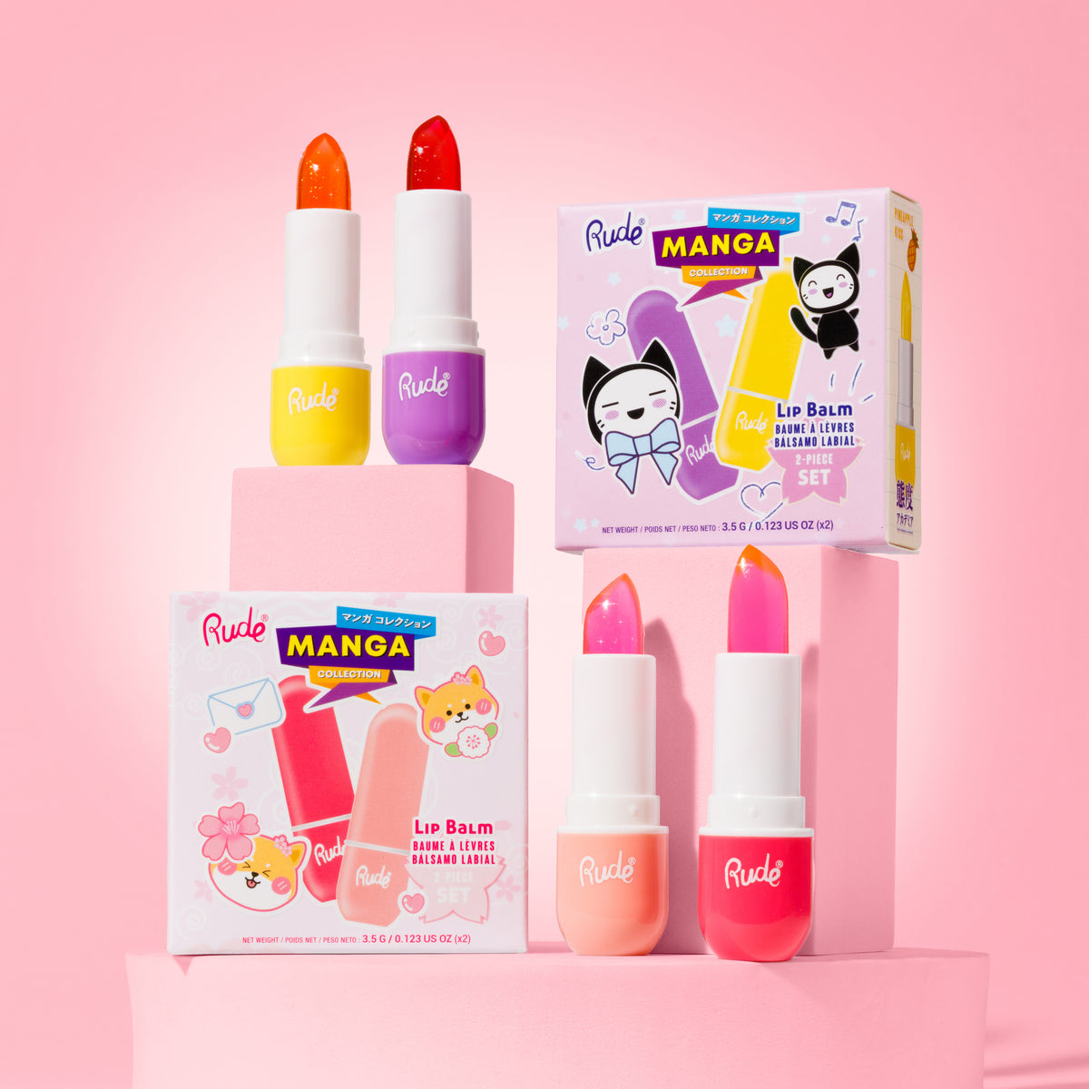 Manga Collection Lip Balm Duo