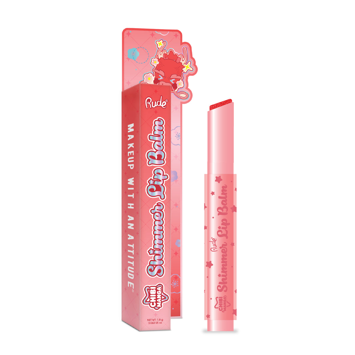 Chibi Manga Collection Shimmer Lip Balm – Rude Cosmetics