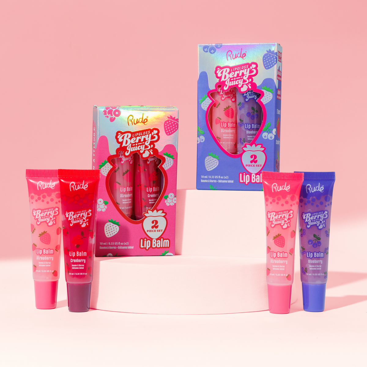 Berry Juicy Lip Balm Duo Set
