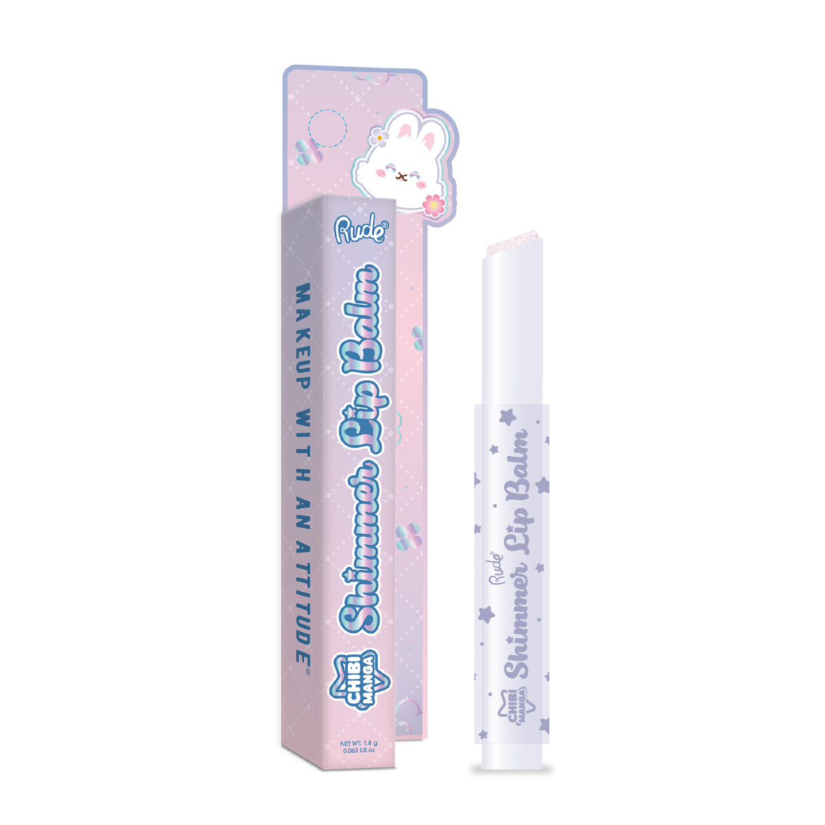 Chibi Manga Collection Shimmer Lip Balm – Rude Cosmetics