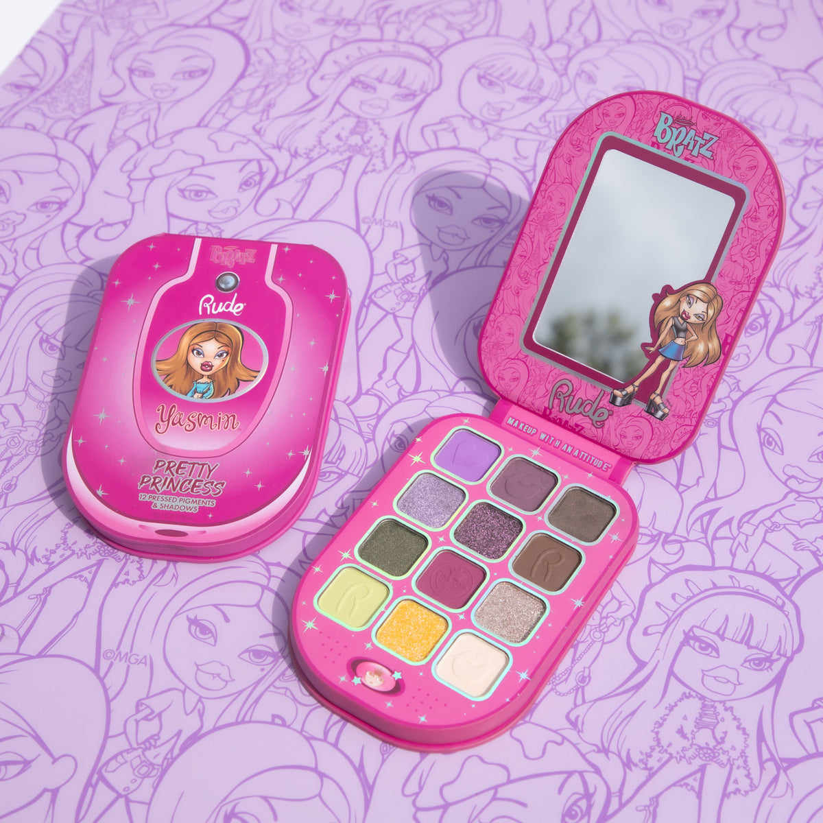 Bratz Yasmin Eyeshadow Palette - Pretty Princess