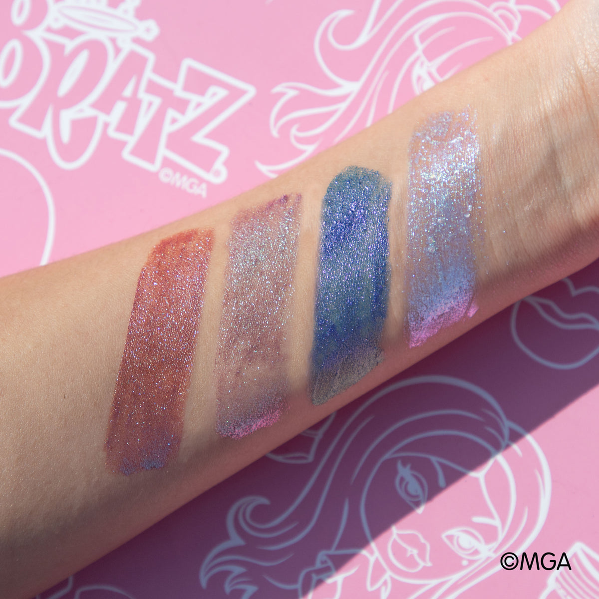 Bratz Chrome Queenz Liquid Eyeshadow