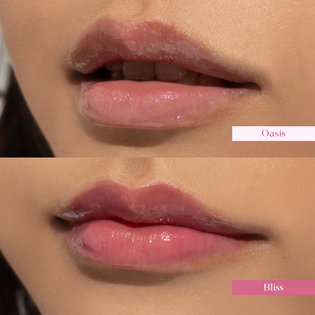 Tinted & Plumping Lip Oil Massage Duo Set
