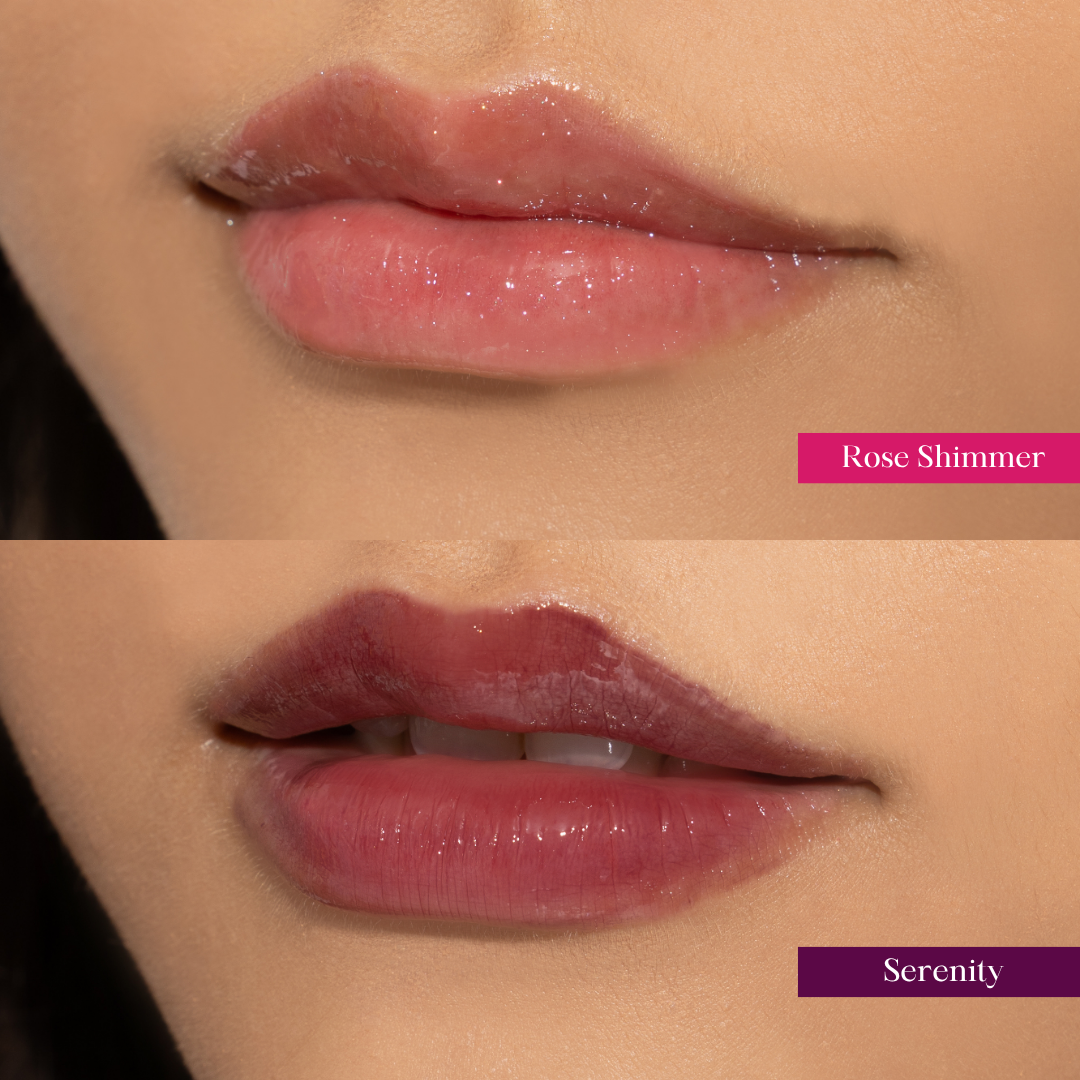 Tinted & Plumping Lip Oil Massage Duo Set