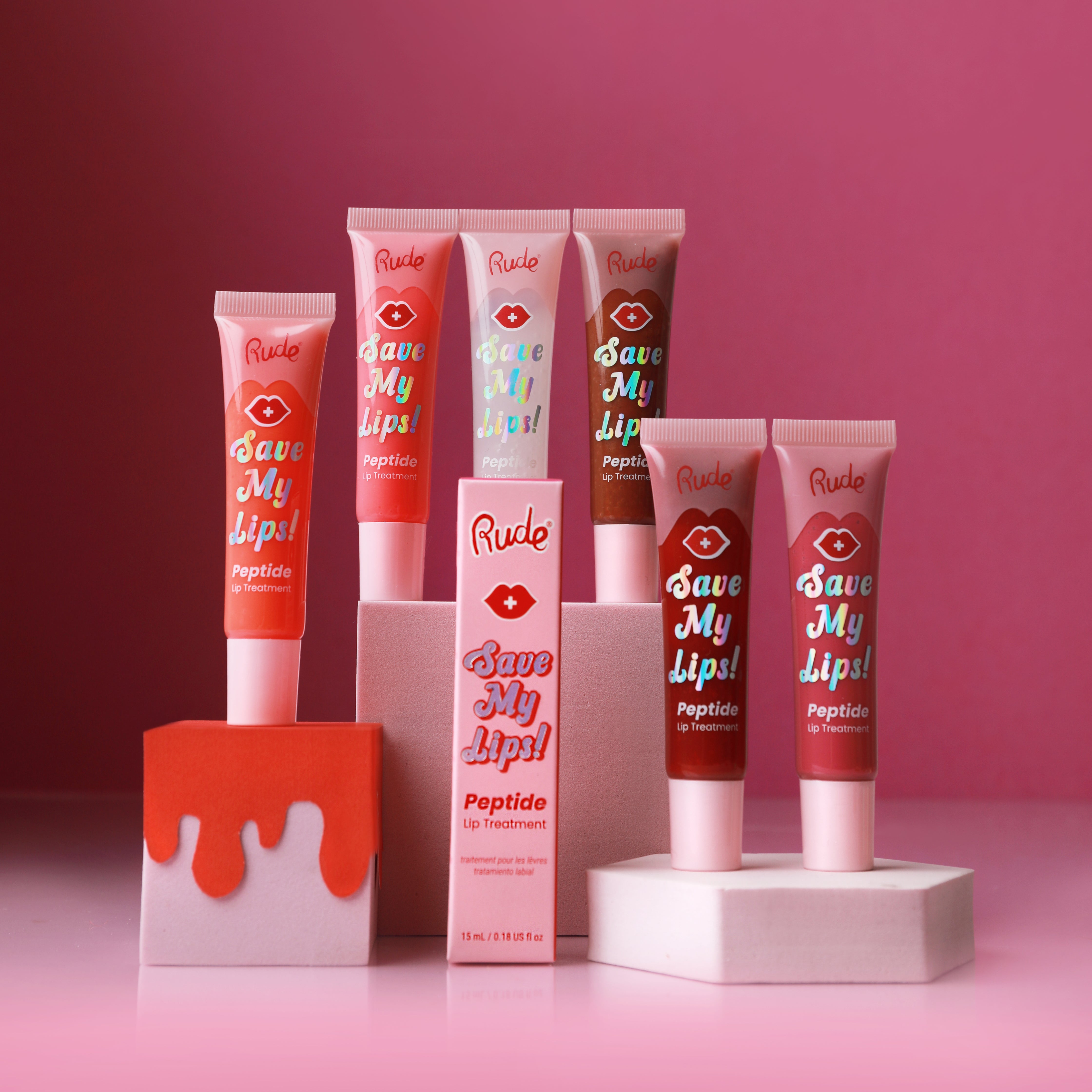 Save My Lips Peptide Lip Treatment – Rude Cosmetics