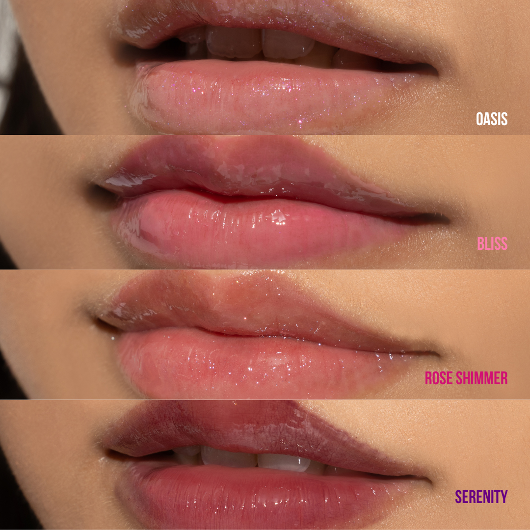 Tinted & Plumping Lip Oil Massage Duo Set