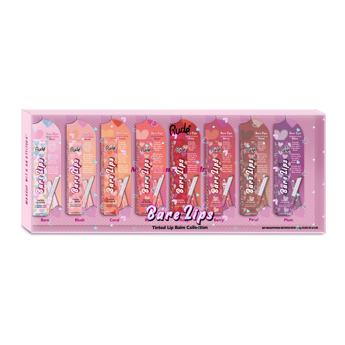Bare Lips Tinted Lip Balm Gift Set