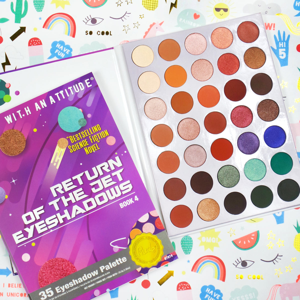 Return of the Jet Eyeshadow 35 Eyeshadow Palette - Book 4