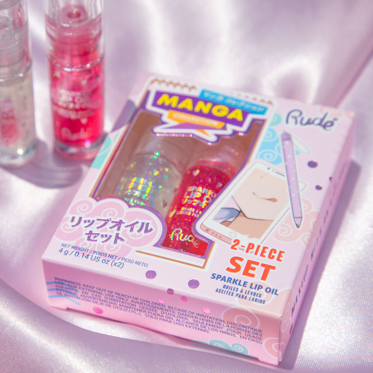 Manga Collection Sparkle Lip Oil Duo