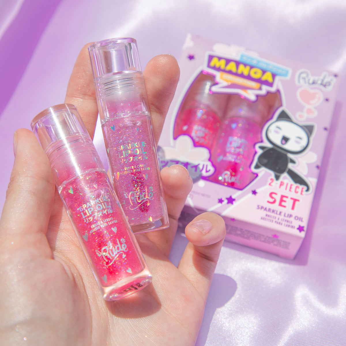 Manga Collection Sparkle Lip Oil Duo