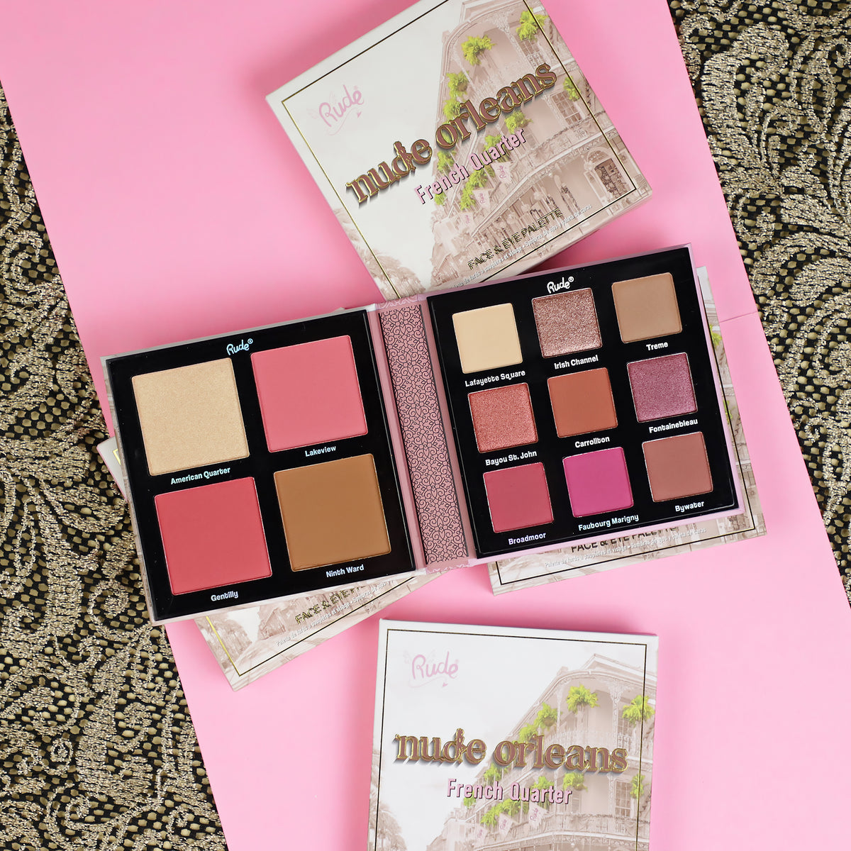 Nude Orleans Face and Eye Palette