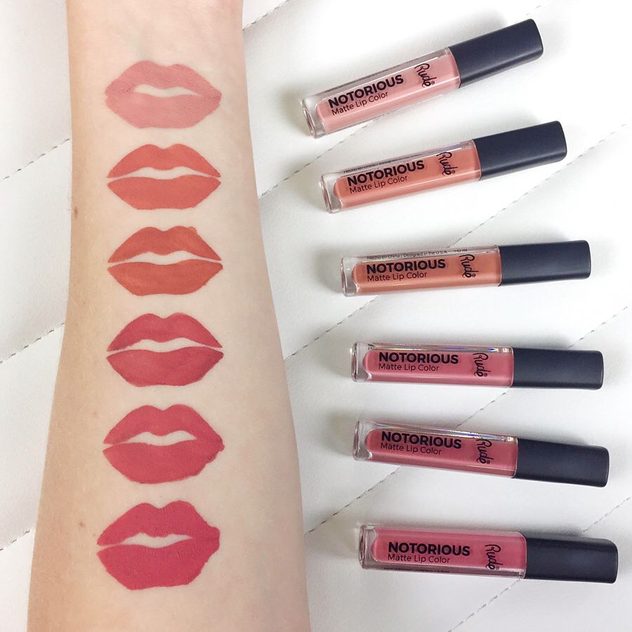 Crime Does Pay Notorious 6 Lip Color Set - Nude