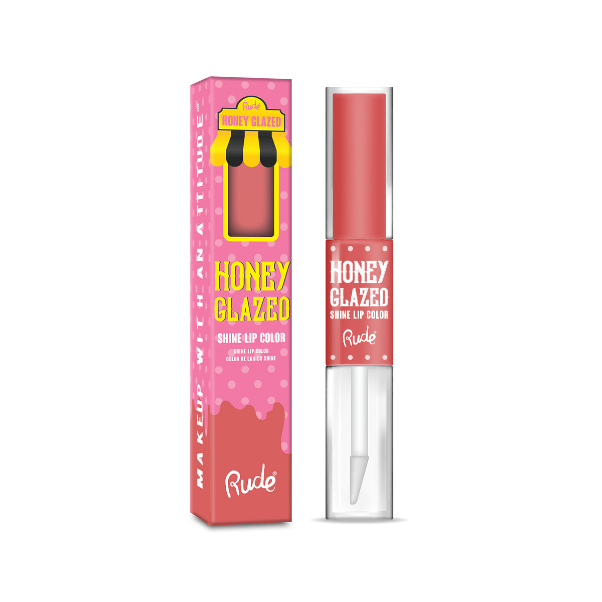 Honey Glazed Matte Ultra Shine Lip Gloss Color_Cinnamon_Twist