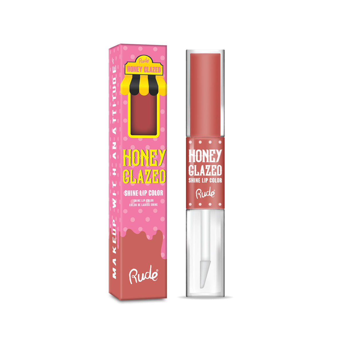 Honey Glazed Matte Ultra Shine Lip Gloss Color_Crullers