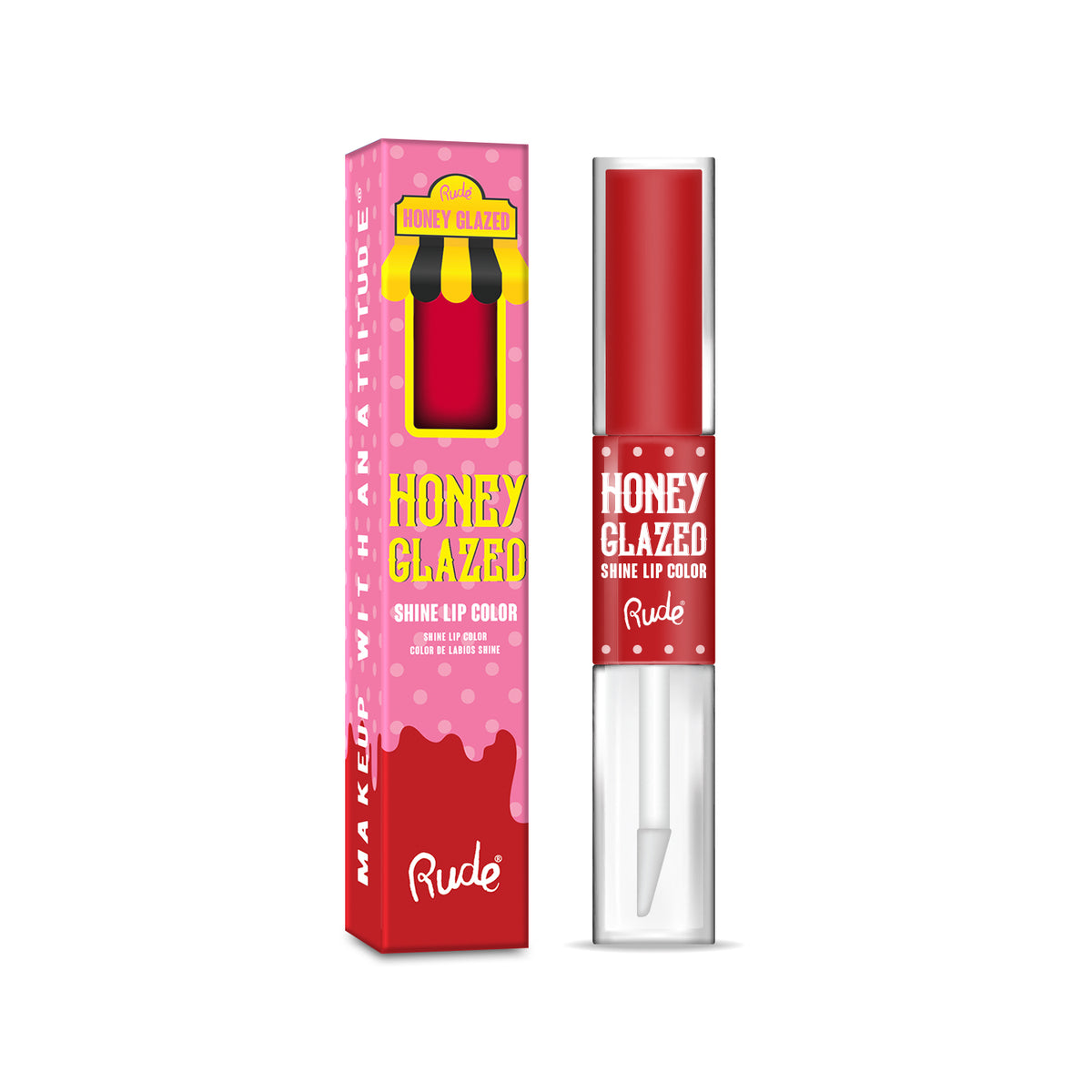 Honey Glazed Matte Ultra Shine Lip Gloss Color_Maple_Bacon