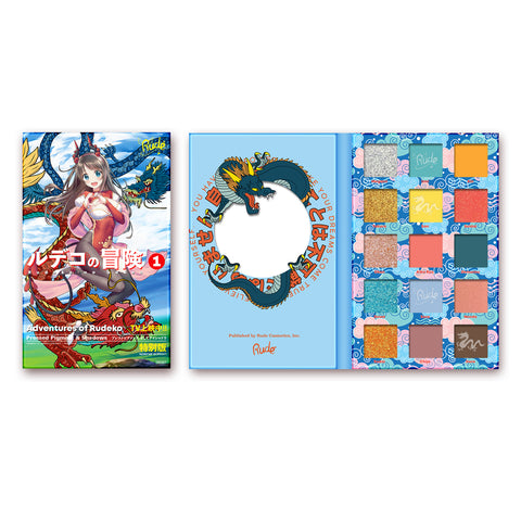 Manga Collection Palette Cardboard Display Set, 24 pcs Rude Cosmetics Manga Collection Palette Cardboard Display Set, 24 pcs Rude Cosmetics