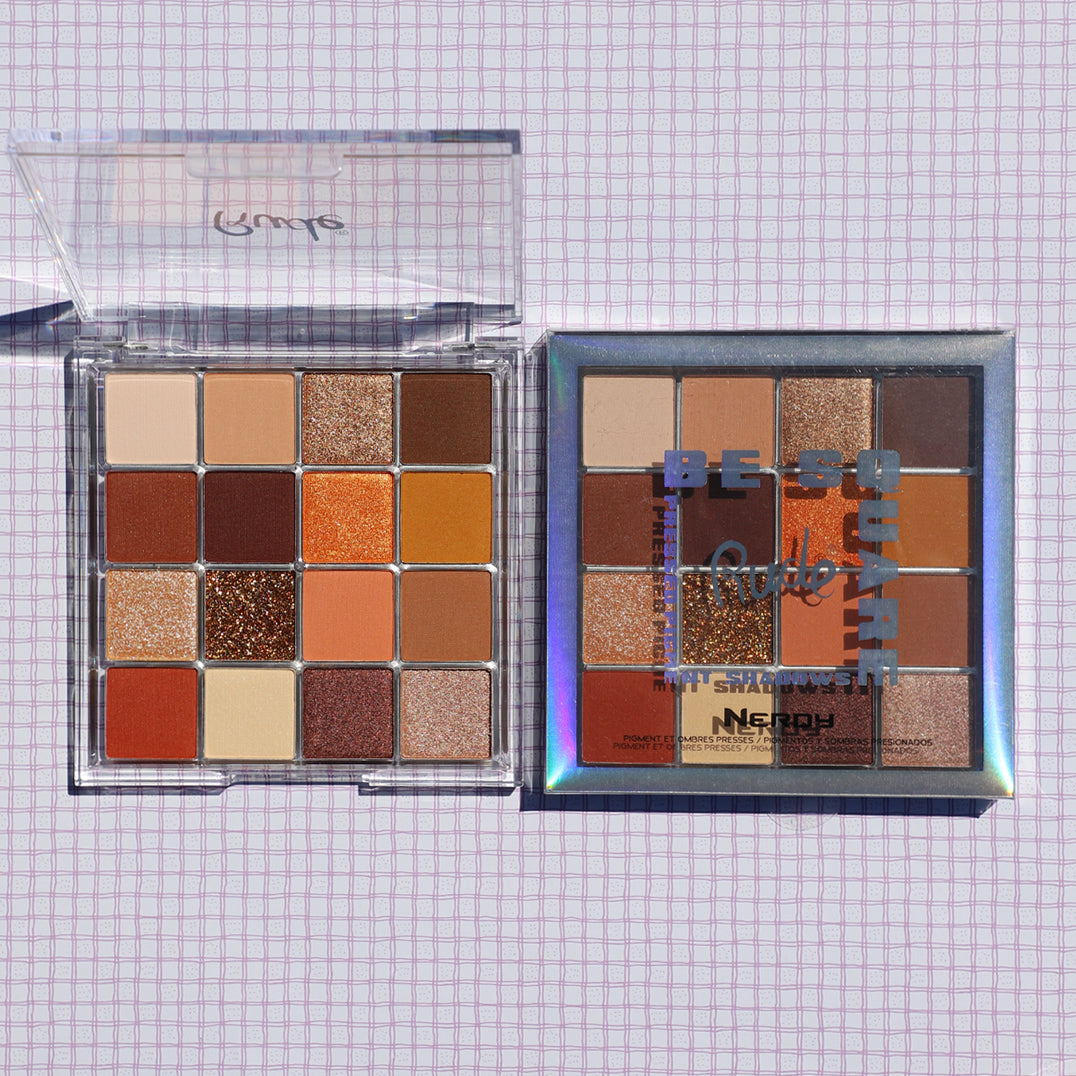 Be Square Pressed Pigments & Shadows - Nerdy