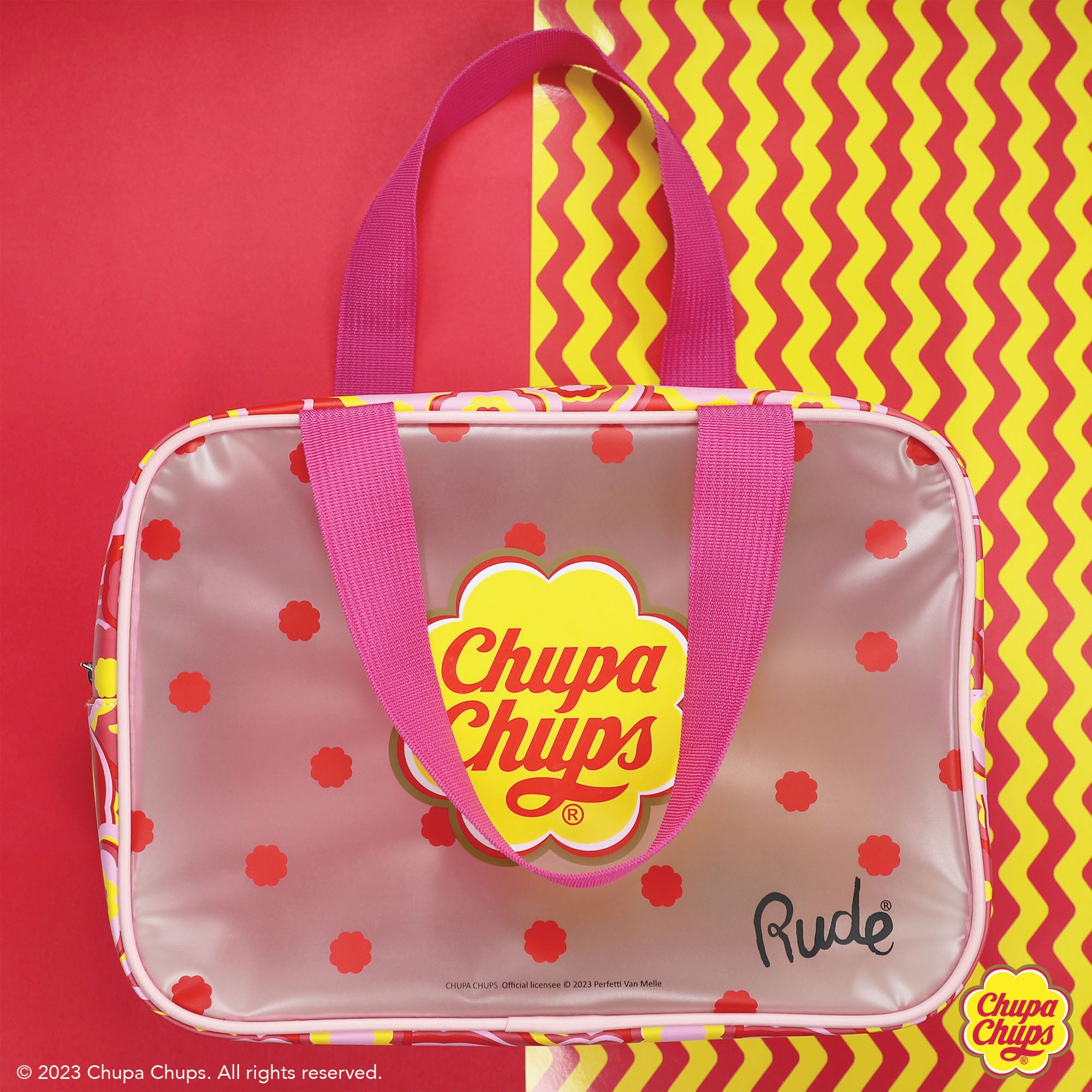 Chupa Chups Makeup Travel Bag by Rude Cosmetics - Handy Chupa
