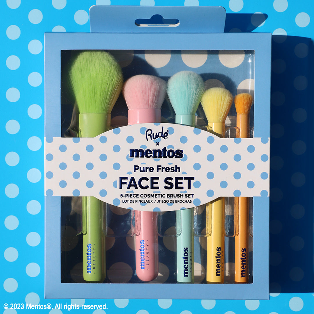 Tools For Beauty Set Of 6 Make-Up Brushes - Makeup Brush Set, blue 6 pcs