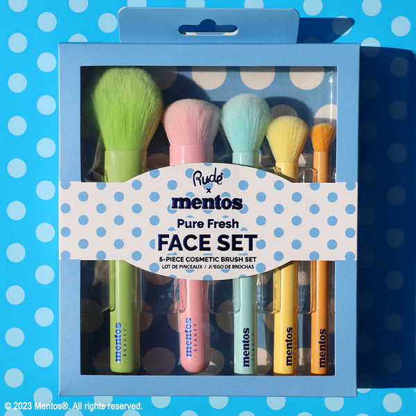 Mentos Face Brush Set – Rude Cosmetics