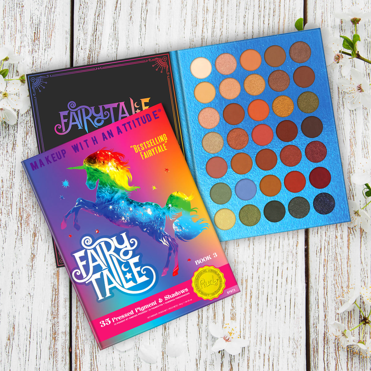 Fairy Tale 35 Vegan Eyeshadow Palette - Book 3