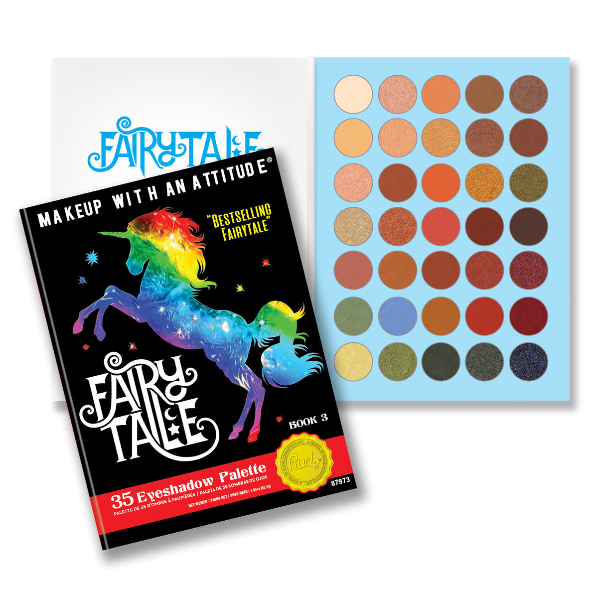 Fairy Tale Eyeshadow Palette Display Set, 24pcs