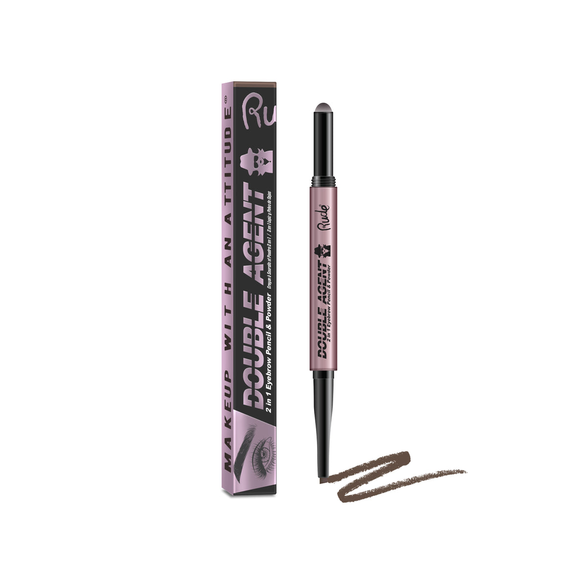 Double Agent 2 in 1 Eyebrow Pencil and Powder
