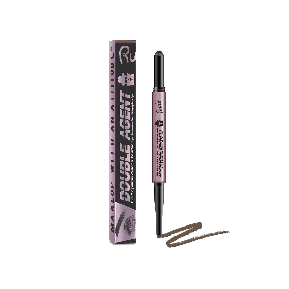 Double Agent 2 in 1 Eyebrow Pencil and Powder