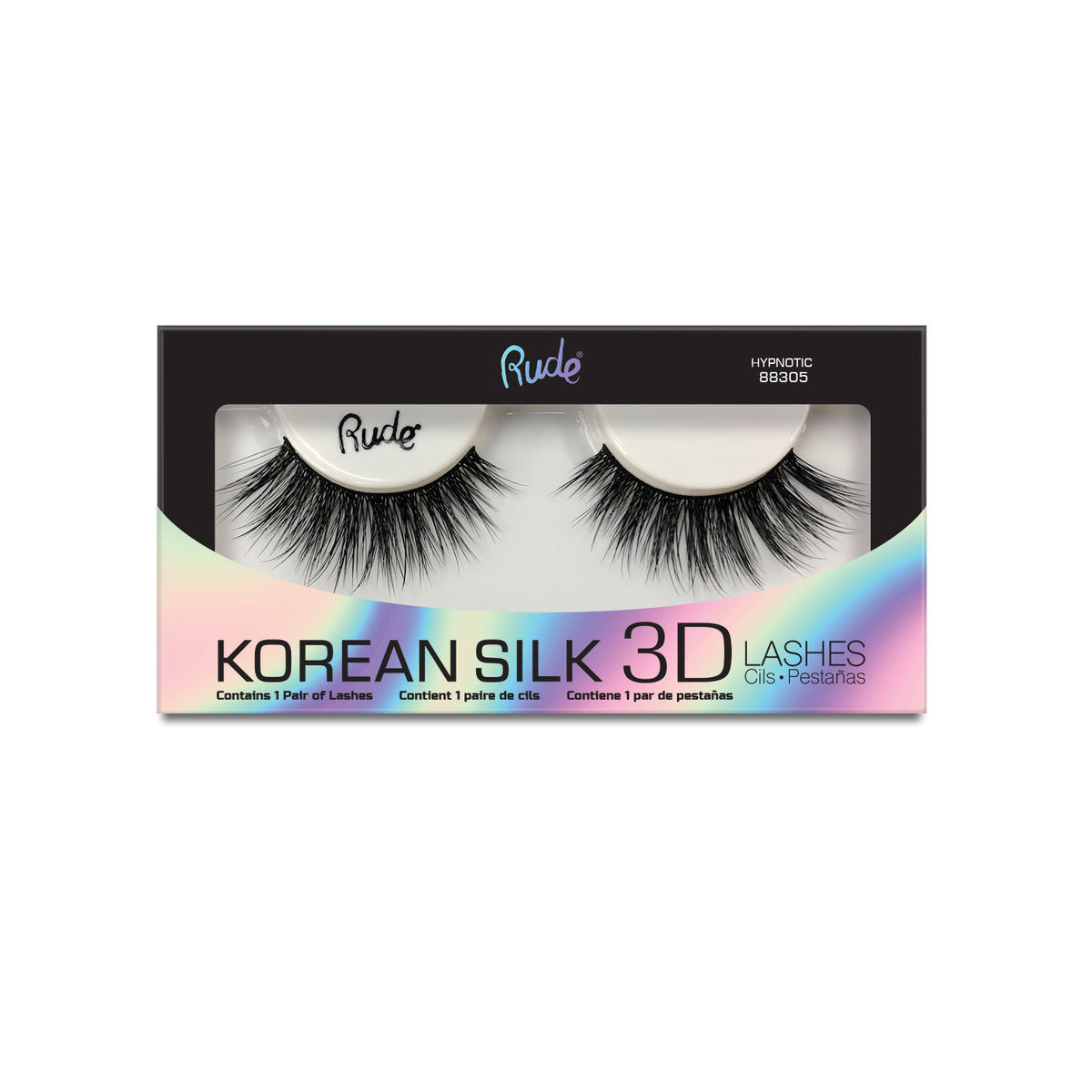 Korean Silk 3D Eyelashes | 3D Silk Lashes Hypnotic